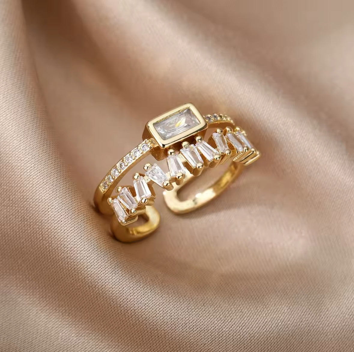 Ring „Double Chic“