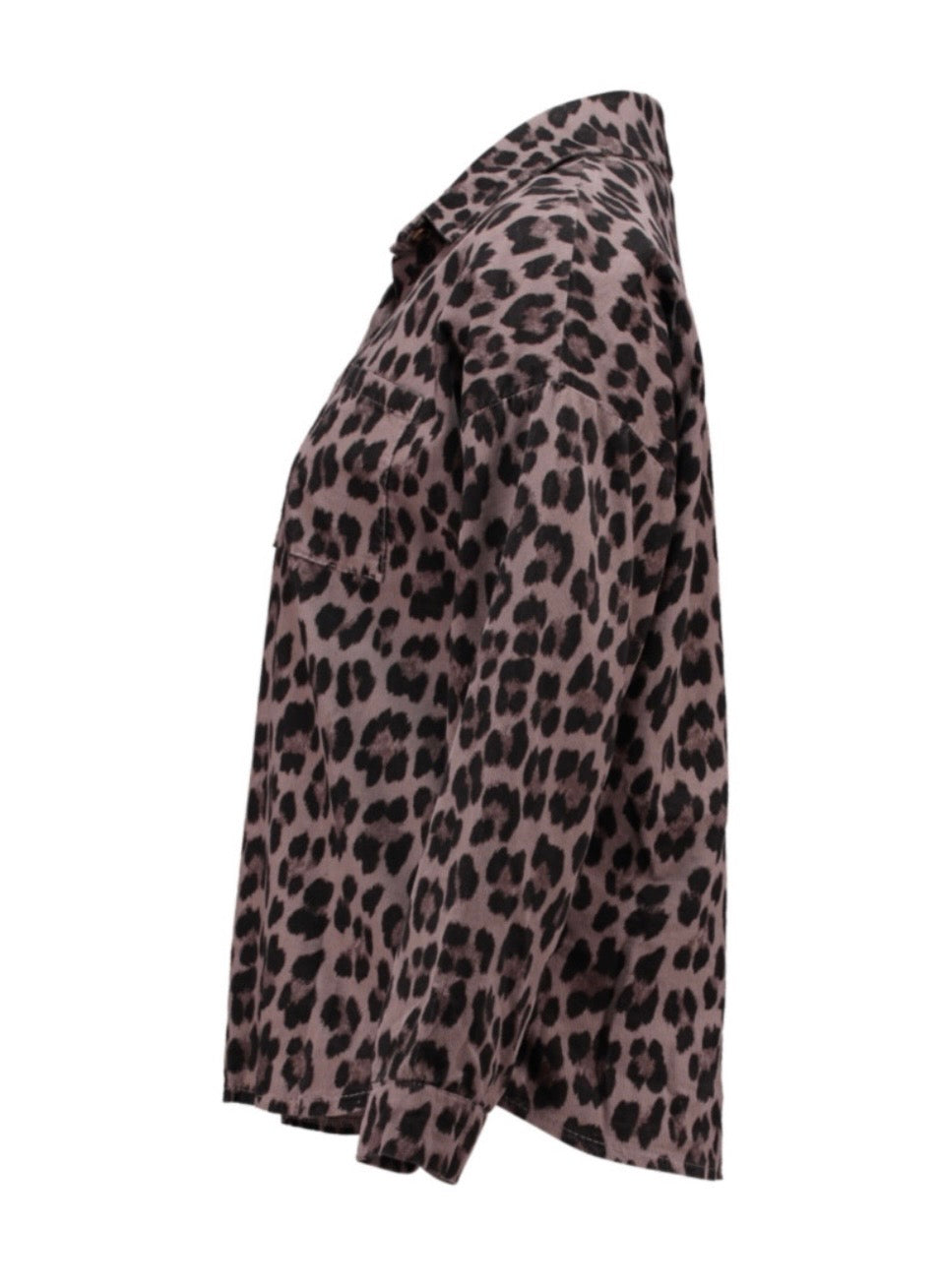 Leopard Bluse aus 100% Baumwolle – Trendy Button-Down Shirt von Hailys