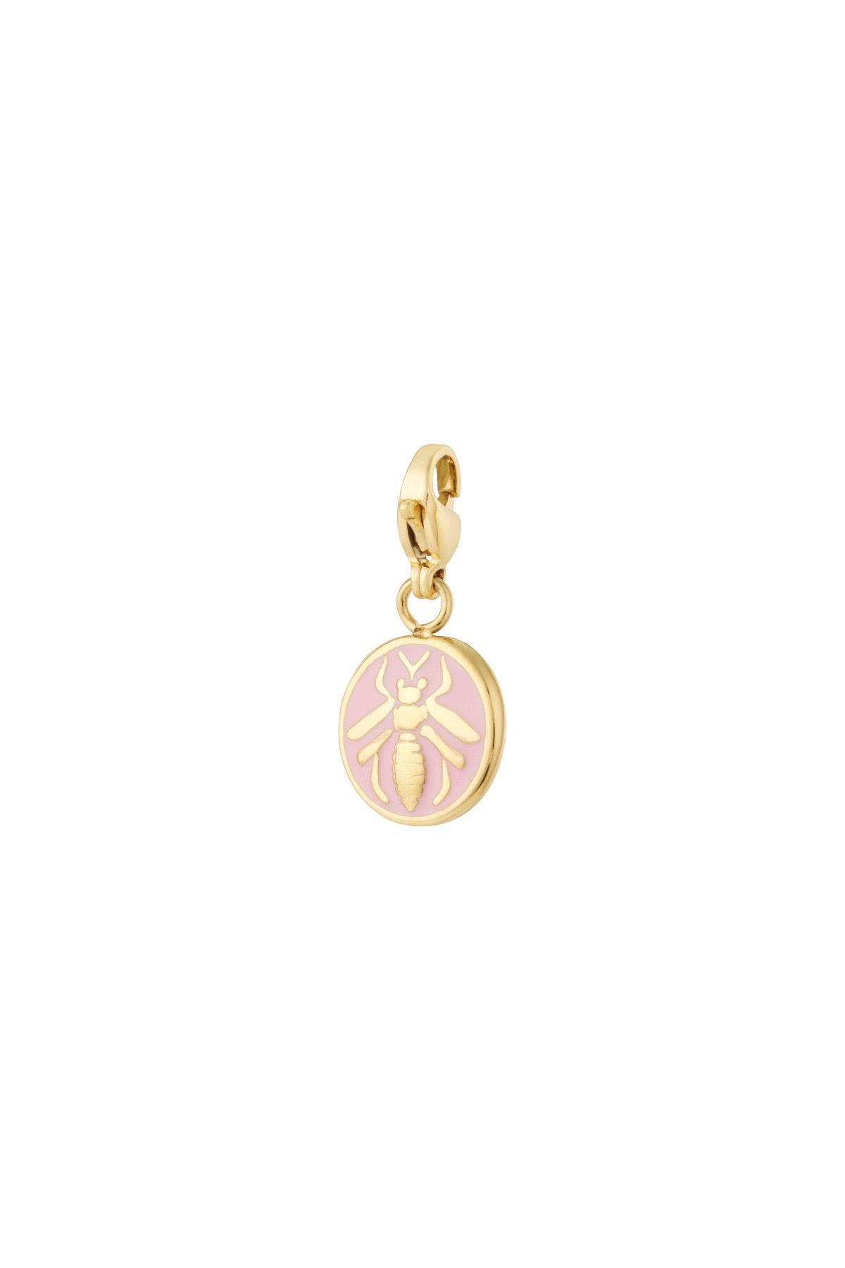 Wespen Schmuck Charme - rosa