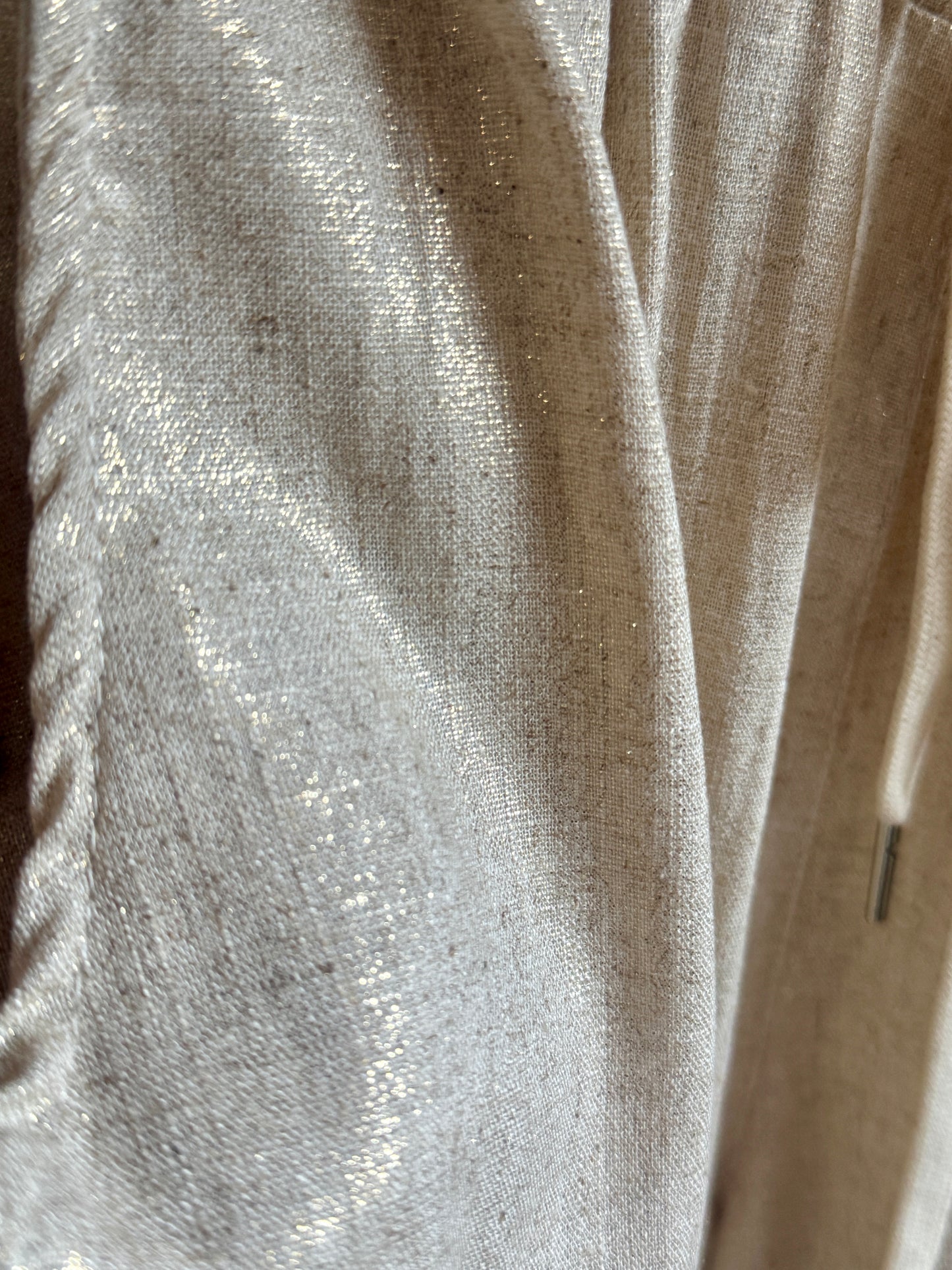 Golden Glow Hose – Schimmernder Look mit Glam-Faktor