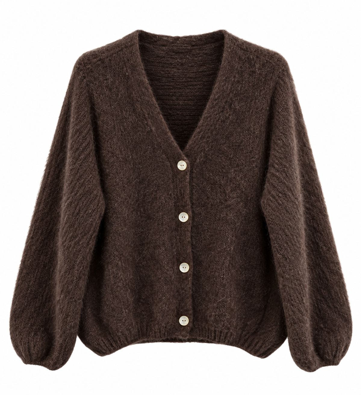Alpaka Strickjacke – 3 Farben