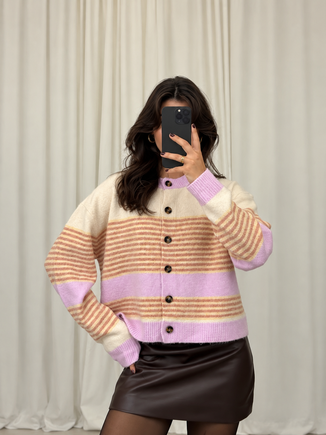 Candy Stripe Cardigan