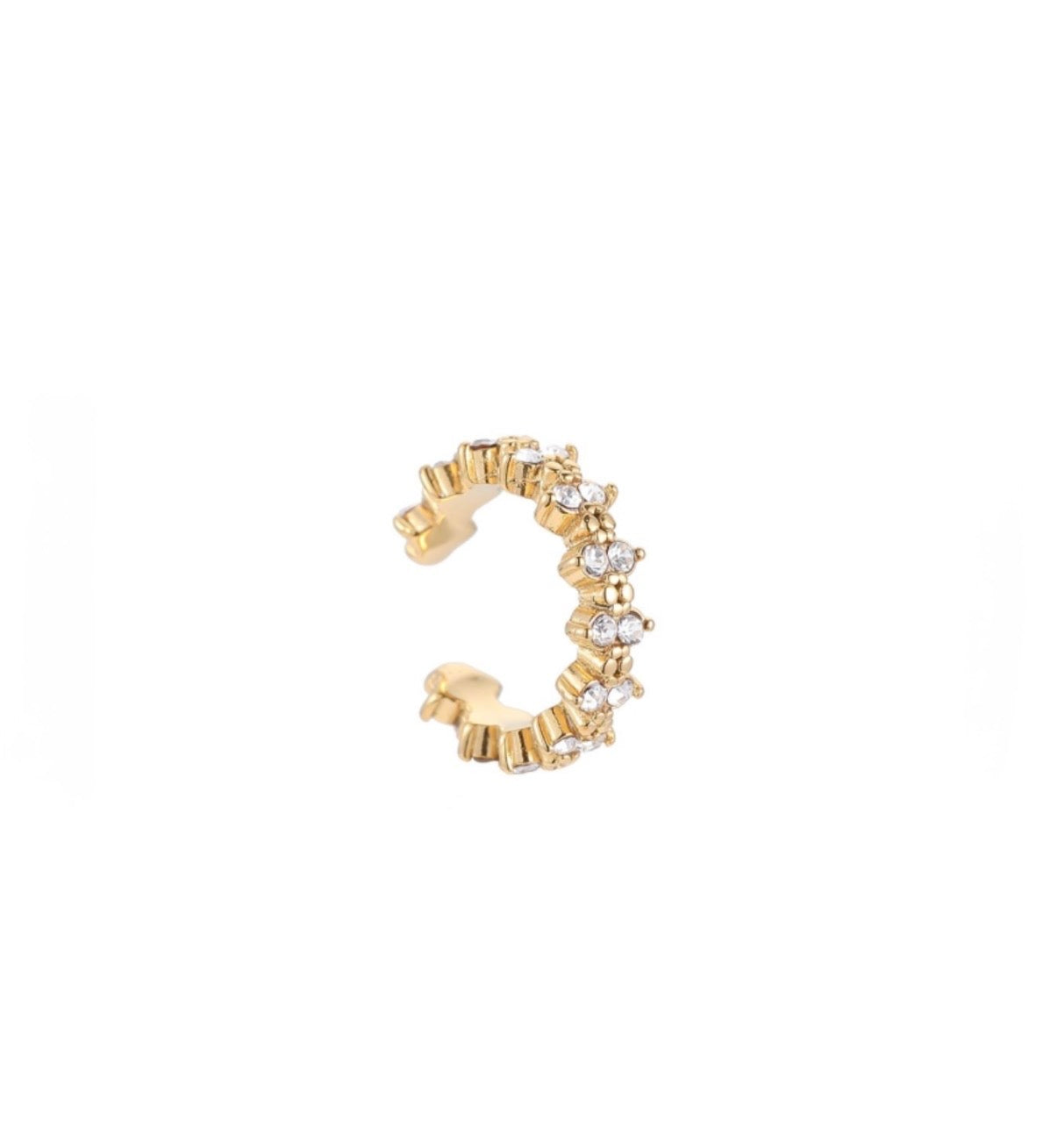 Ear Cuff Blossom Gold