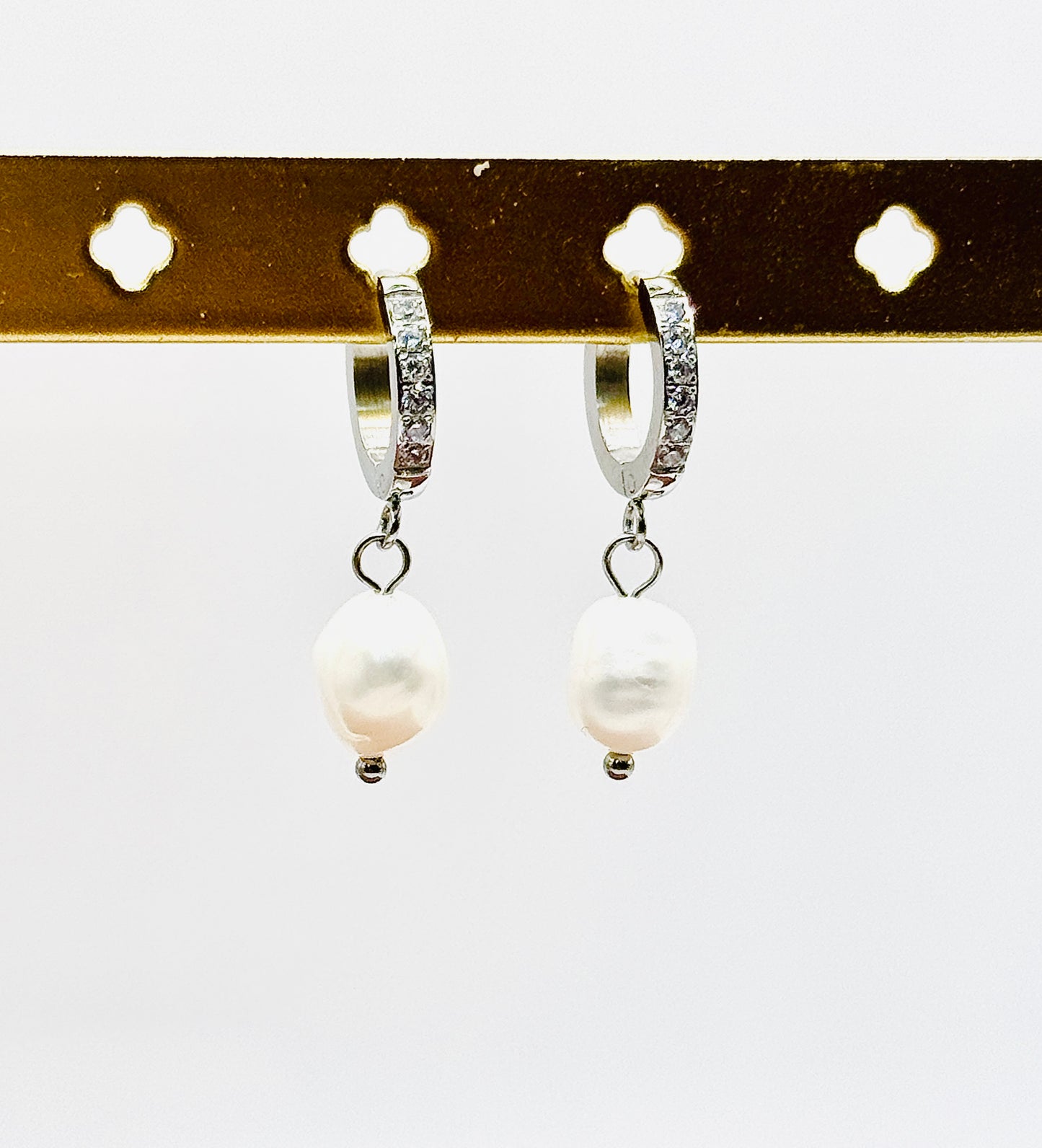 Shine Pearl Ohrringe | 18K vergoldet