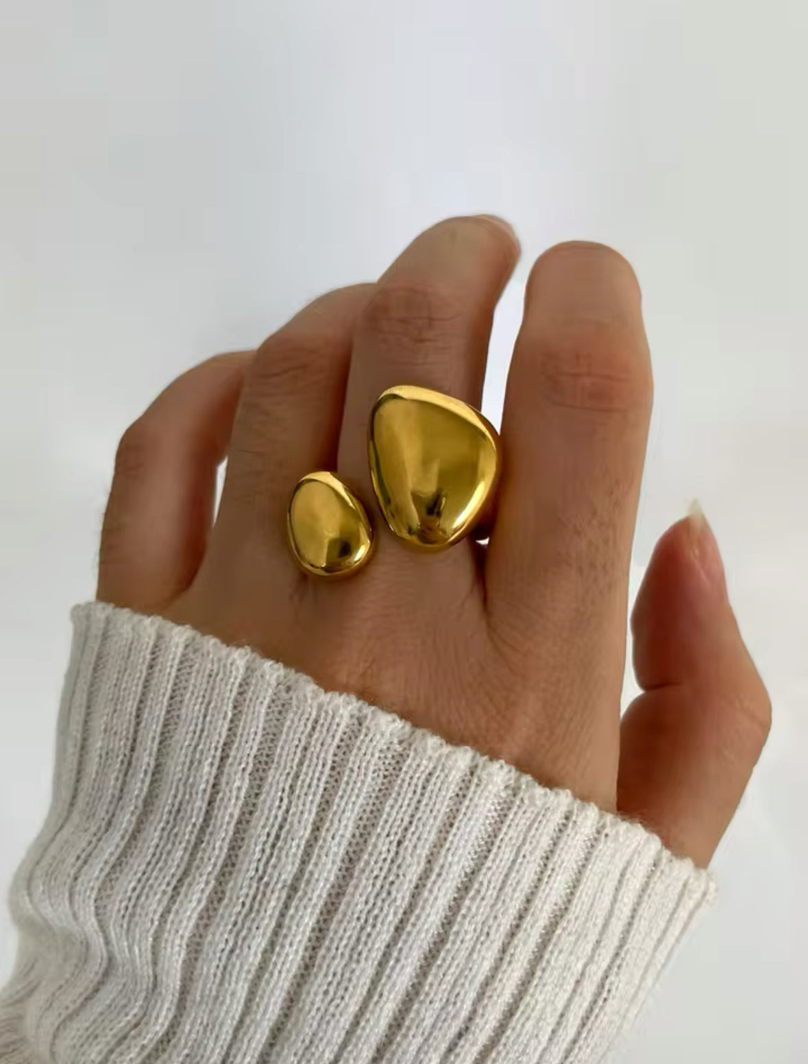 Ring "Shiny Twins"
