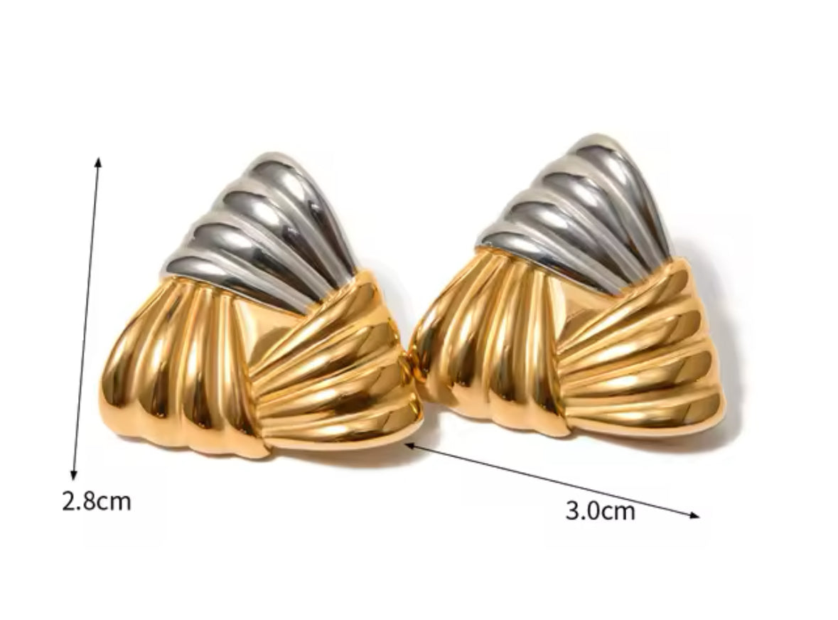 Ohrstecker "Triangle"