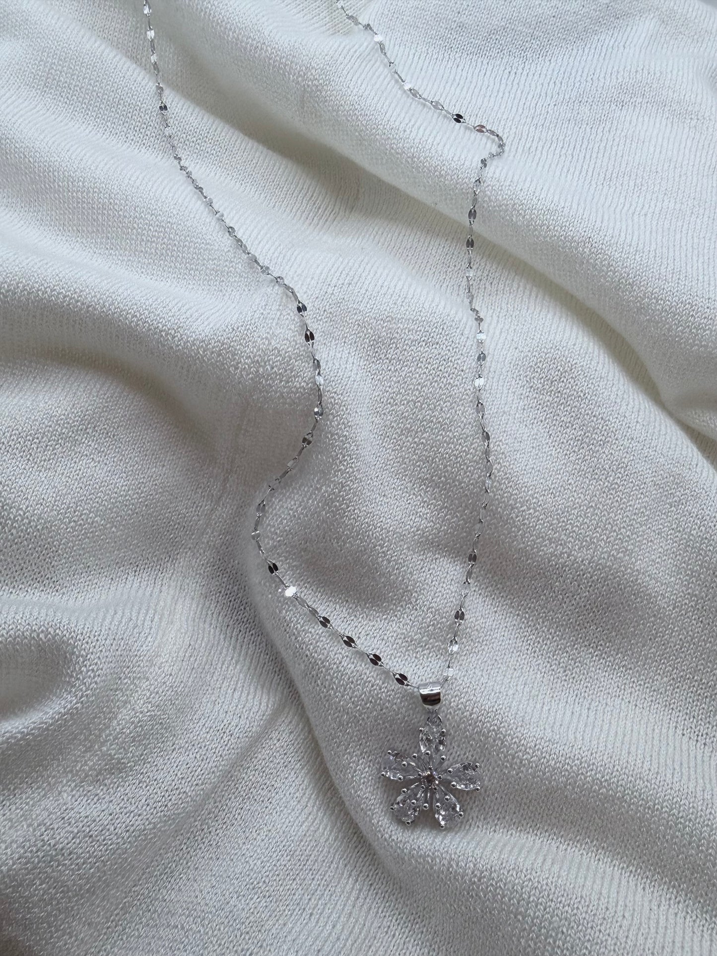 Sakura Flower Kette | 925 Echtsilber