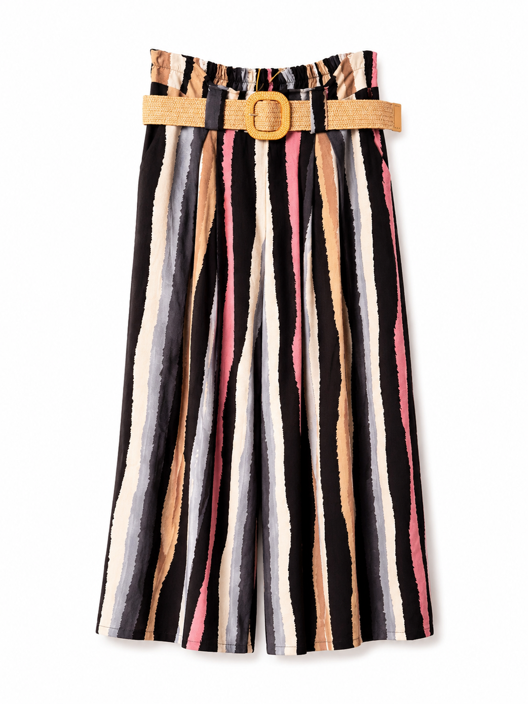 Palazzo Hose mit Streifen – Luftig, elegant & bequem