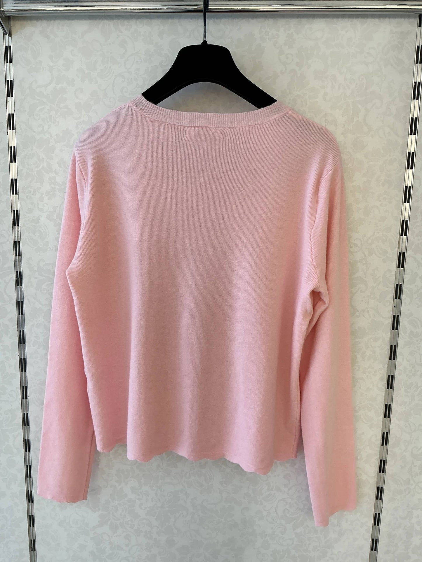 Cardigan mit herzförmigen Knöpfen [10593]