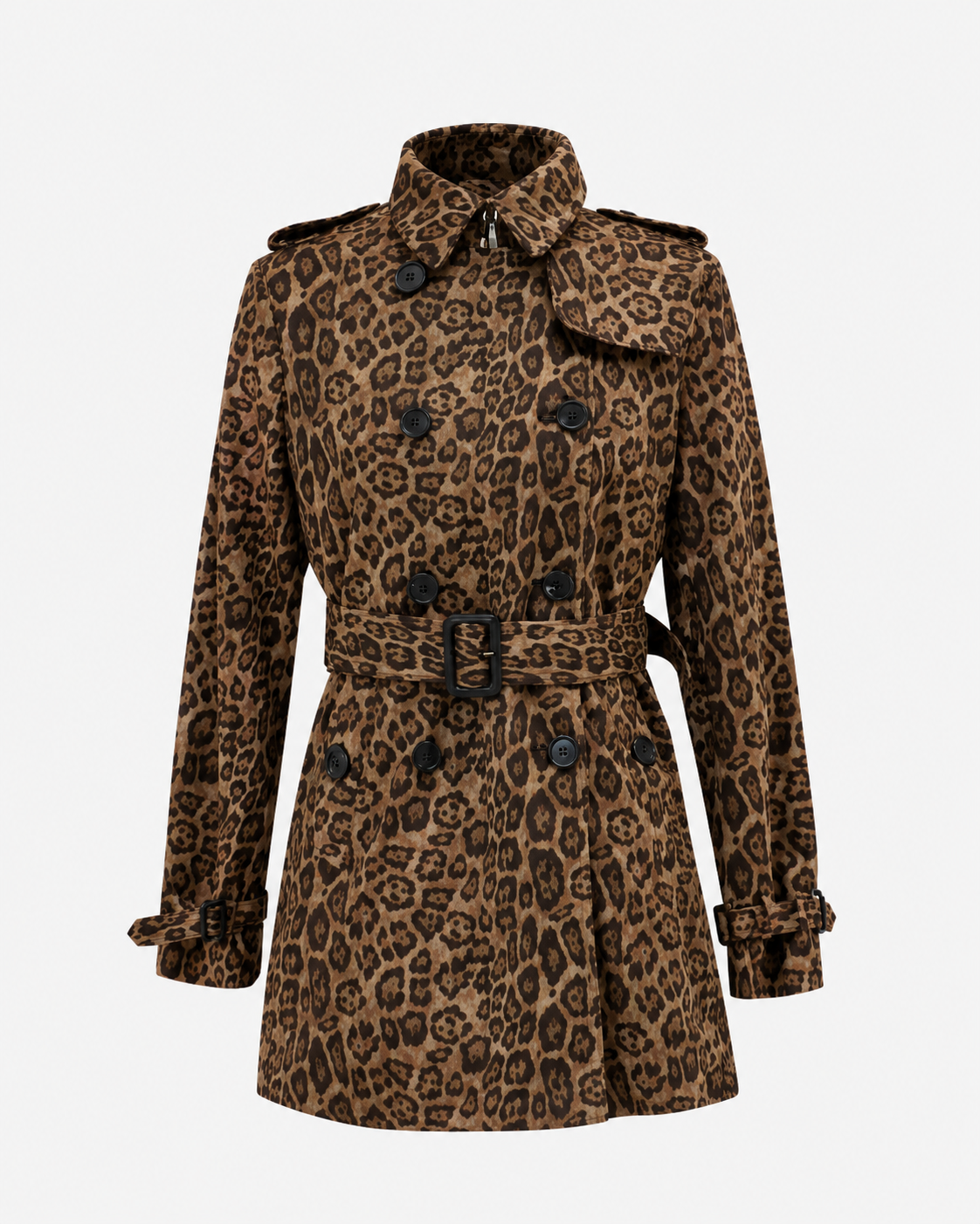 Leo Trenchcoat Damen – Eleganter Mantel mit Gürtel ￼