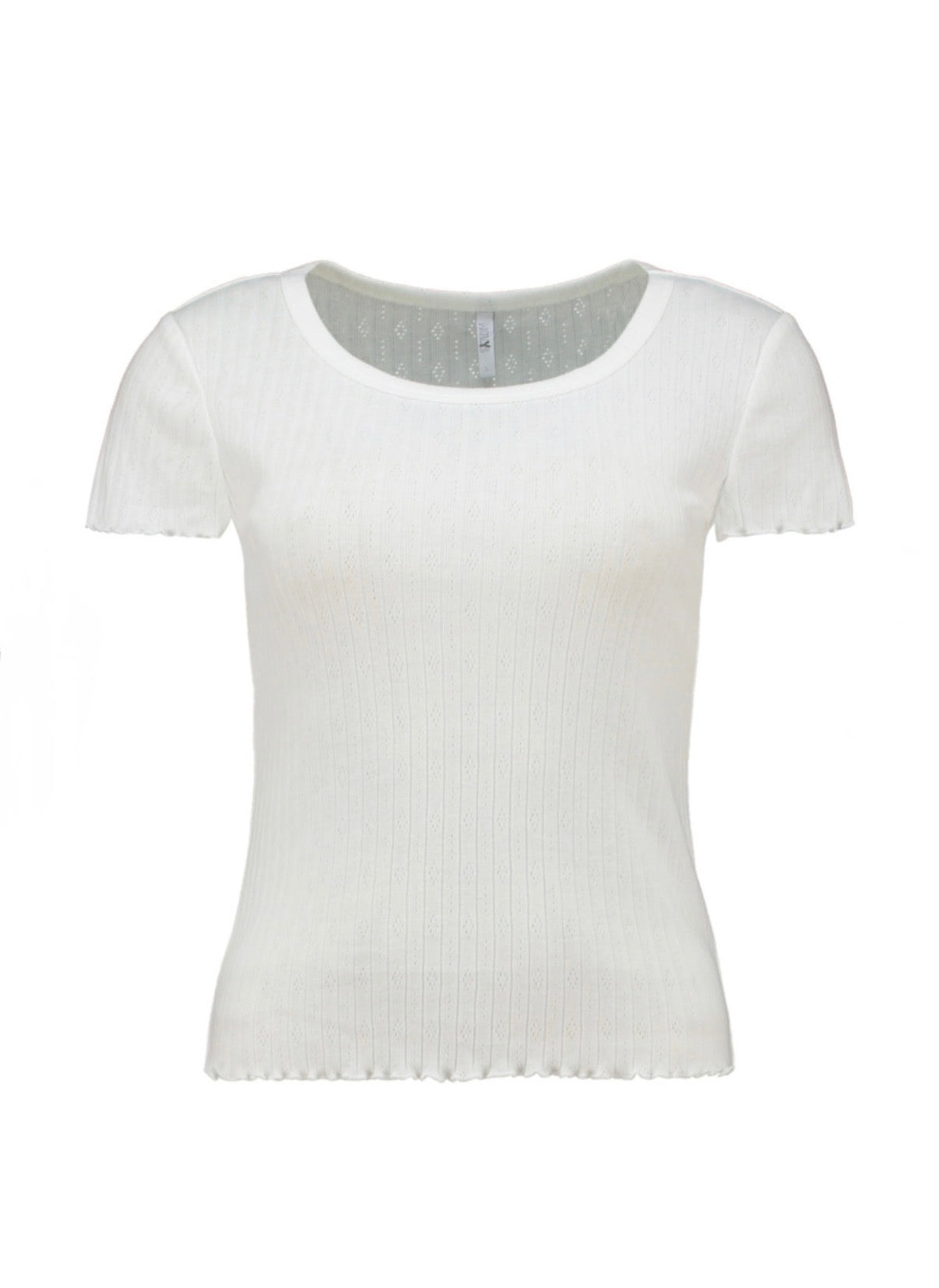 Leichtes Shirt - weiß