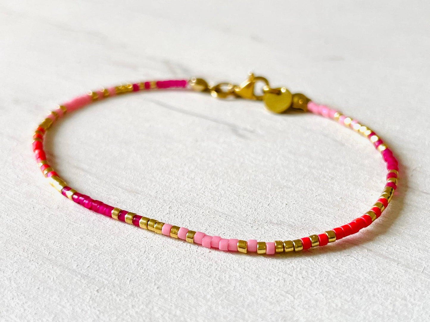 Edelstahlarmbänder Damen, Perlenarmbänder N013