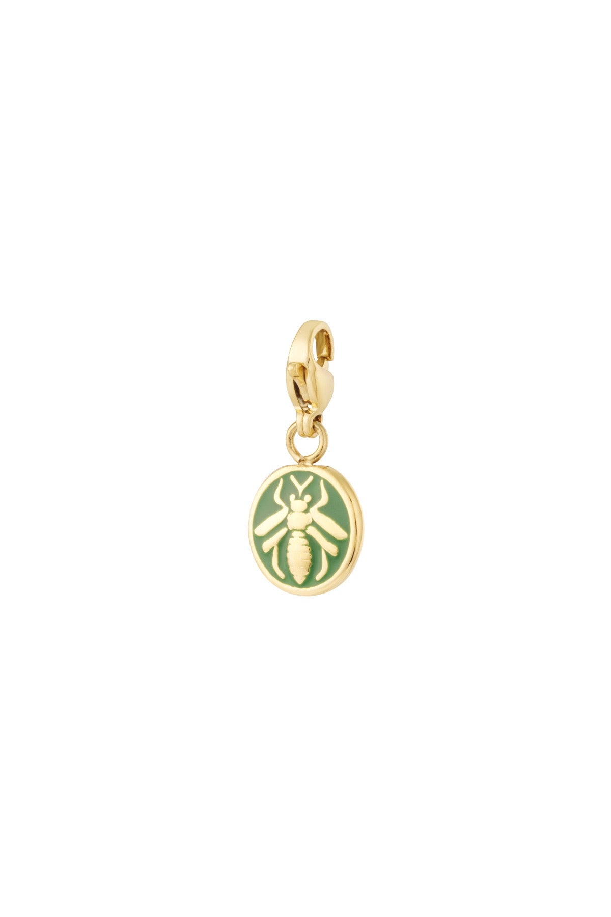 Wespen Schmuck Charme - grün