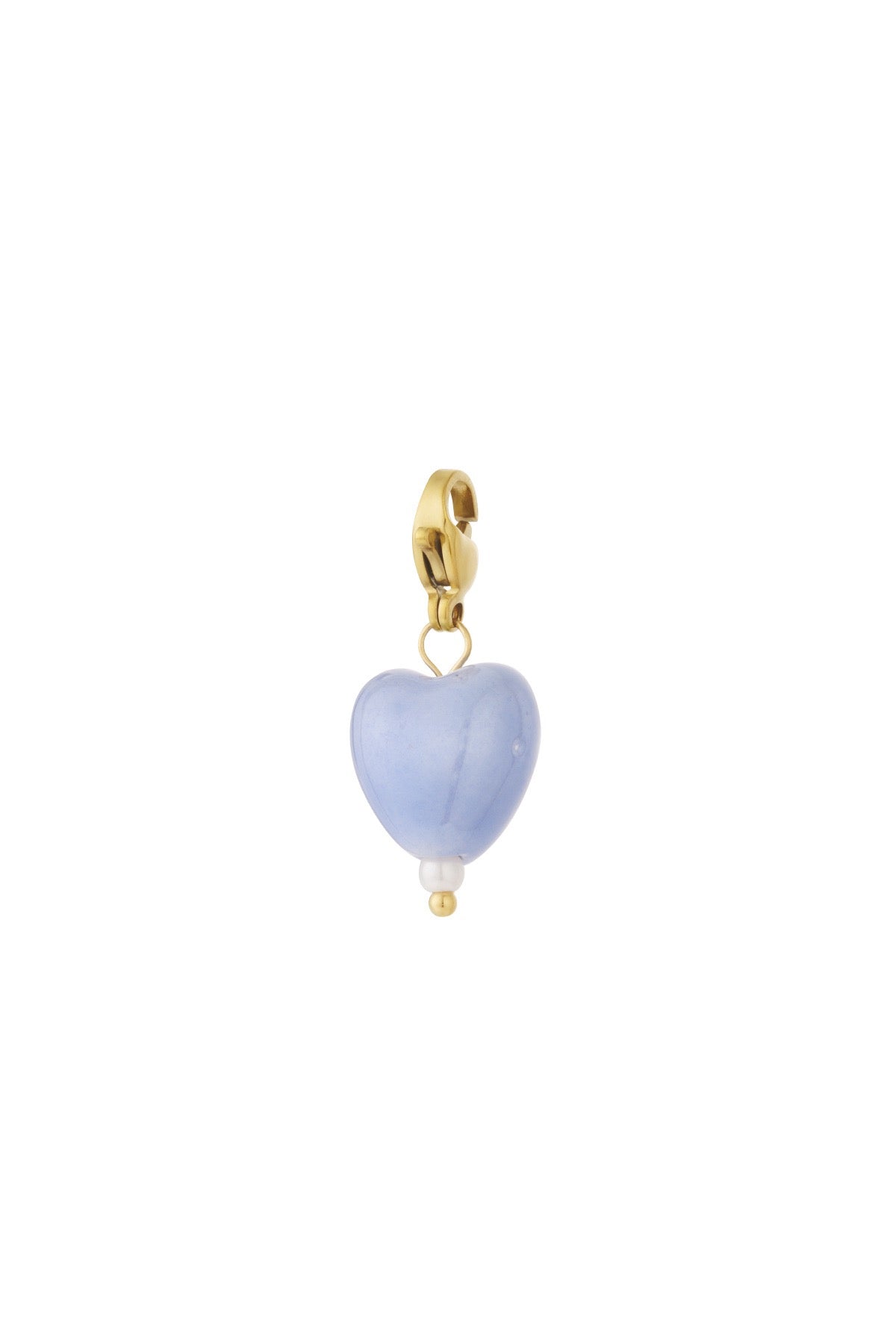 Pastel Herz Schmuck - hellblau