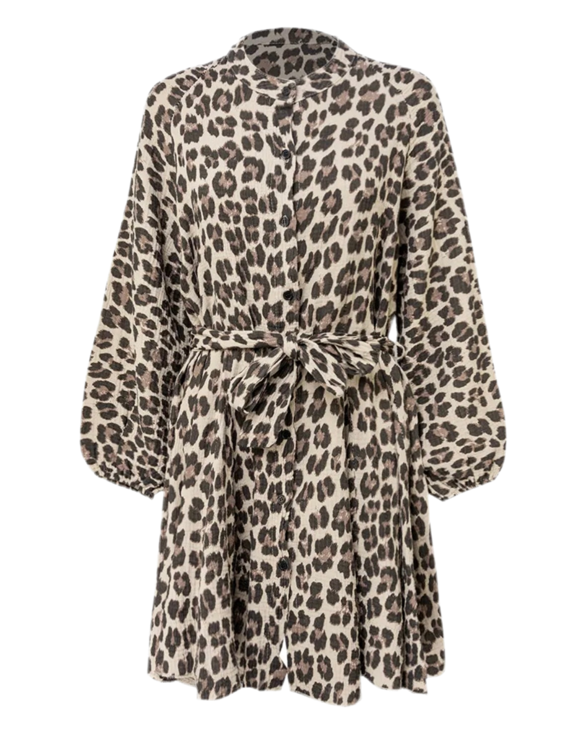 Leopard Print Tunika-Kleid – Lässiger Chic für Jeden Tag