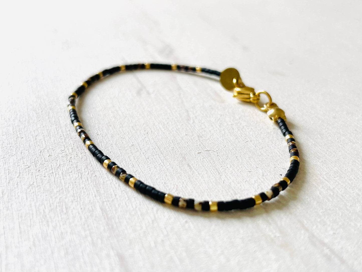 Edelstahl-Armbänder für Damen, Perlenarmbänder N007