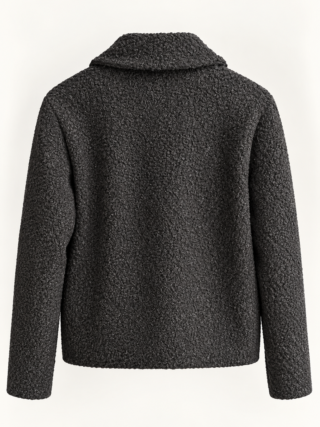 Chic Teddy Jacket mit Golddetails