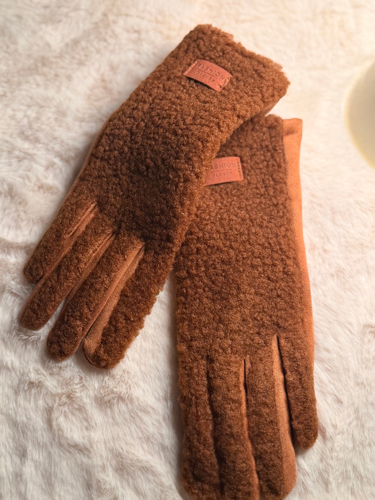 Kuschelige Teddy-Handschuhe – verschiedene Farben