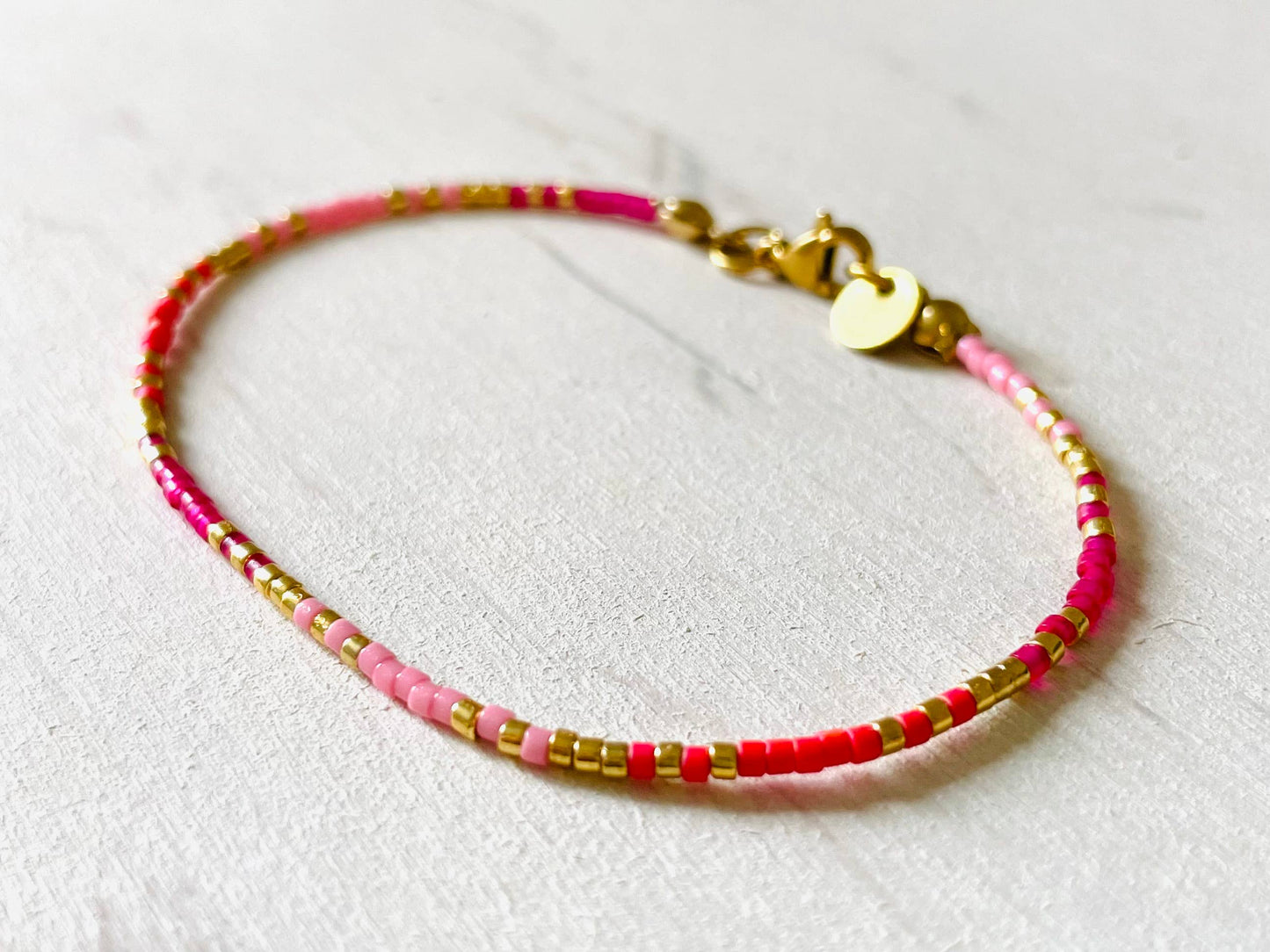 Edelstahlarmbänder Damen, Perlenarmbänder N013