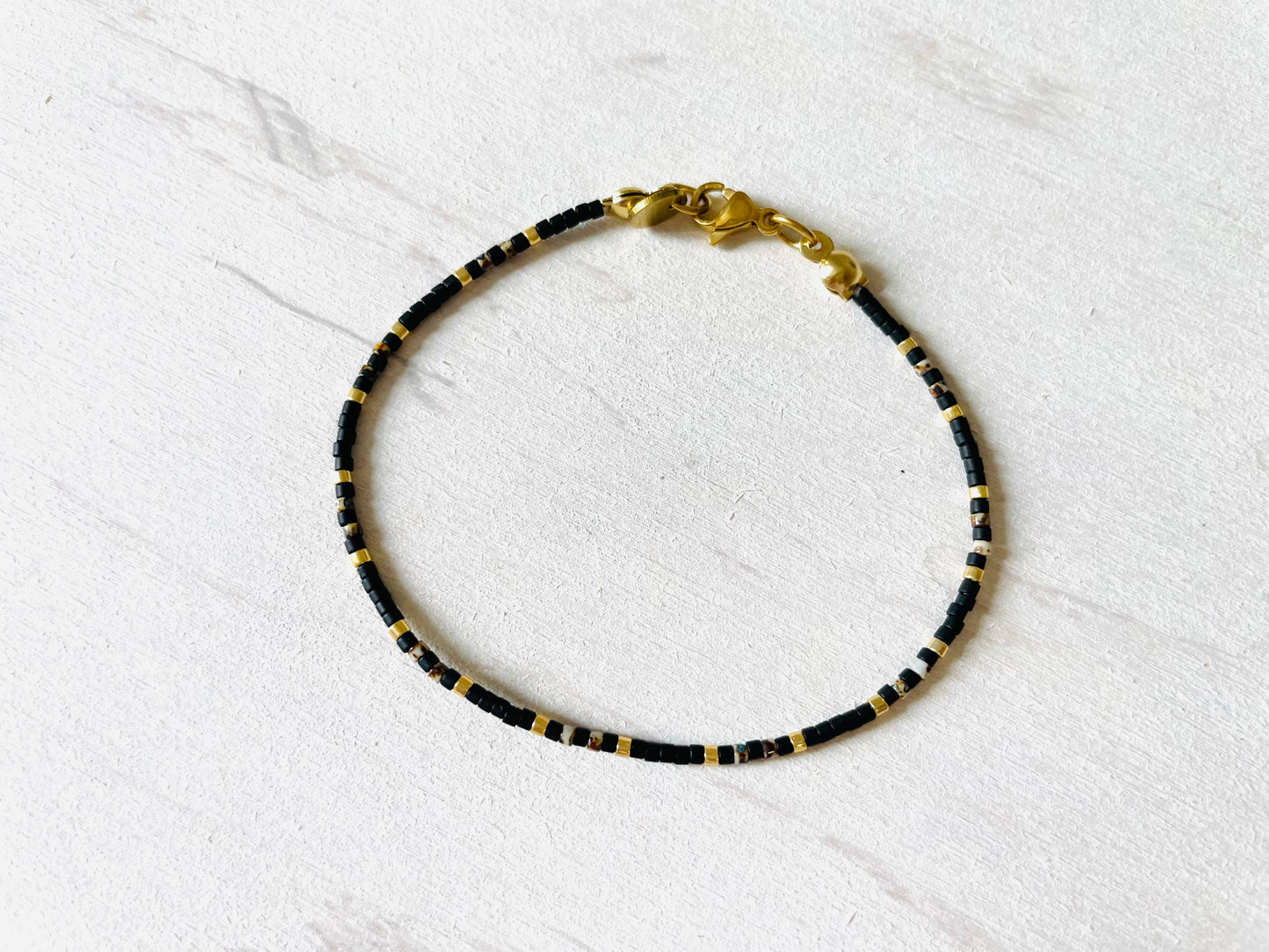 Edelstahl-Armbänder für Damen, Perlenarmbänder N007
