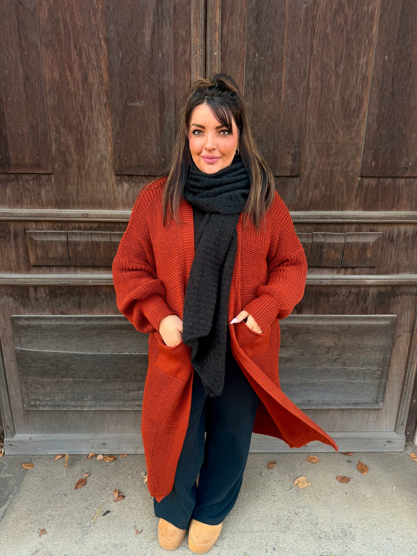 Cosy Knit Long Cardigan