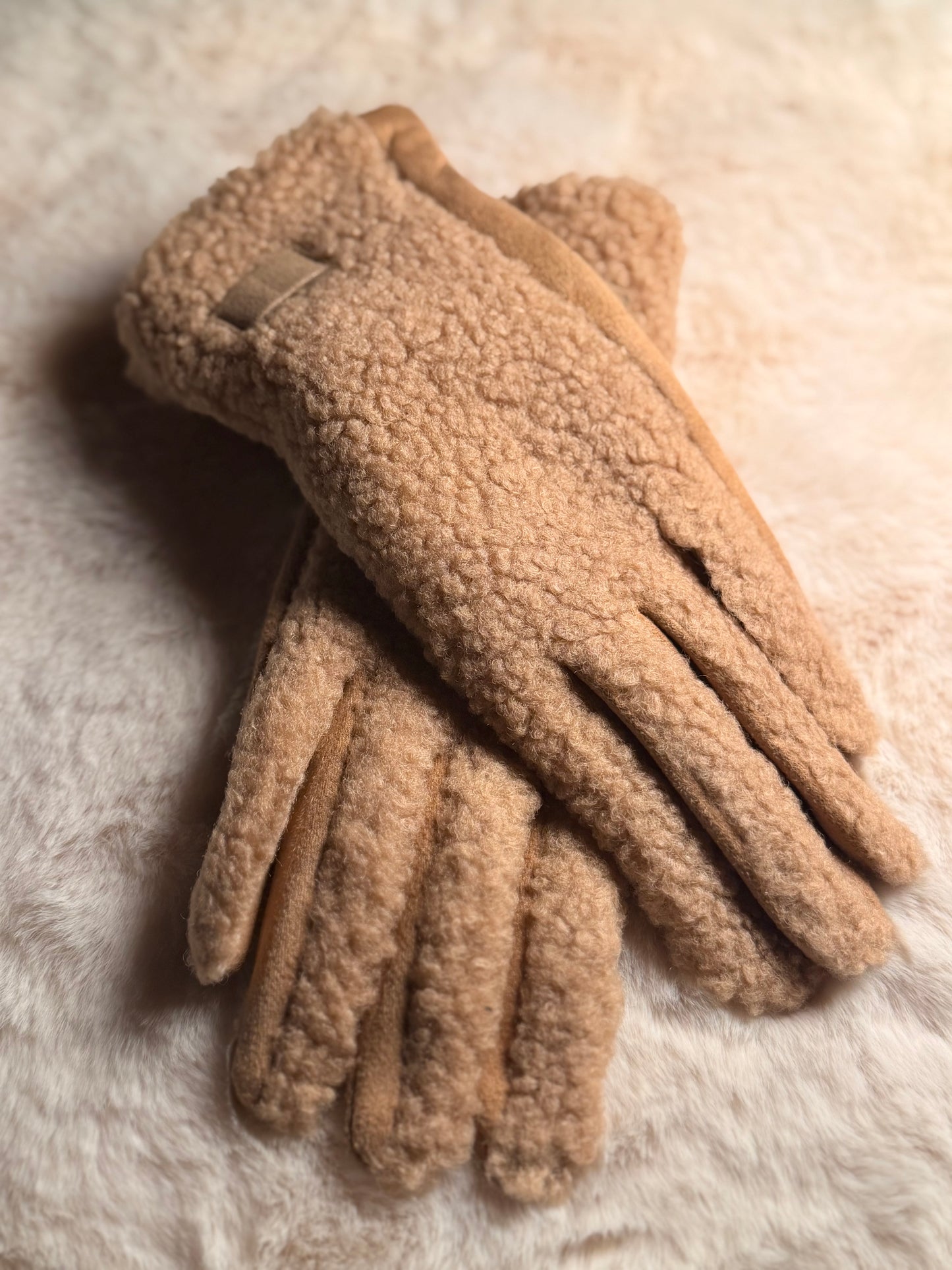 Kuschelige Teddy-Handschuhe – verschiedene Farben