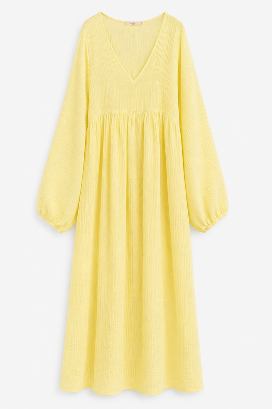 Kleid aus Baumwollgaze