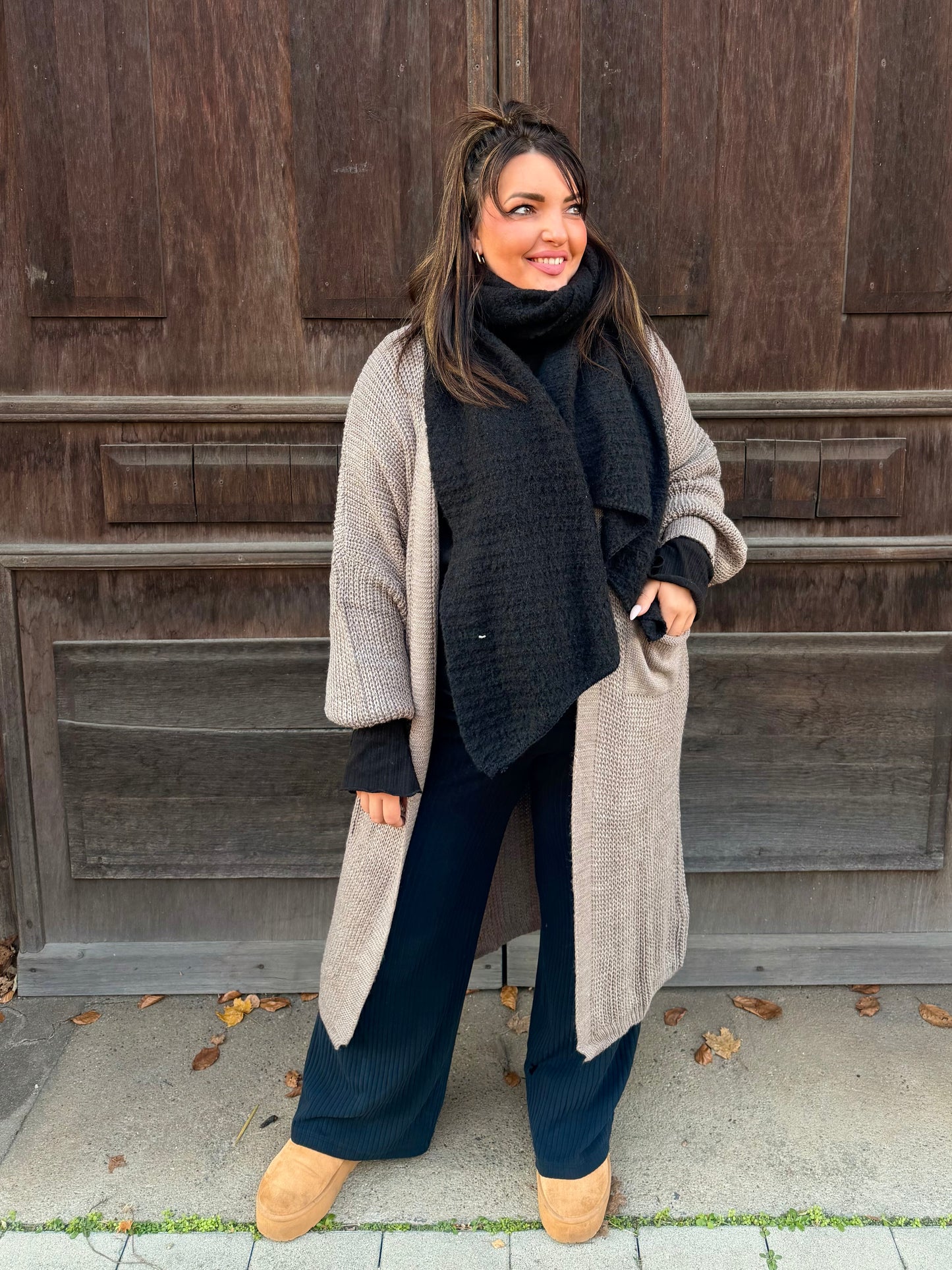 Cosy Knit Long Cardigan