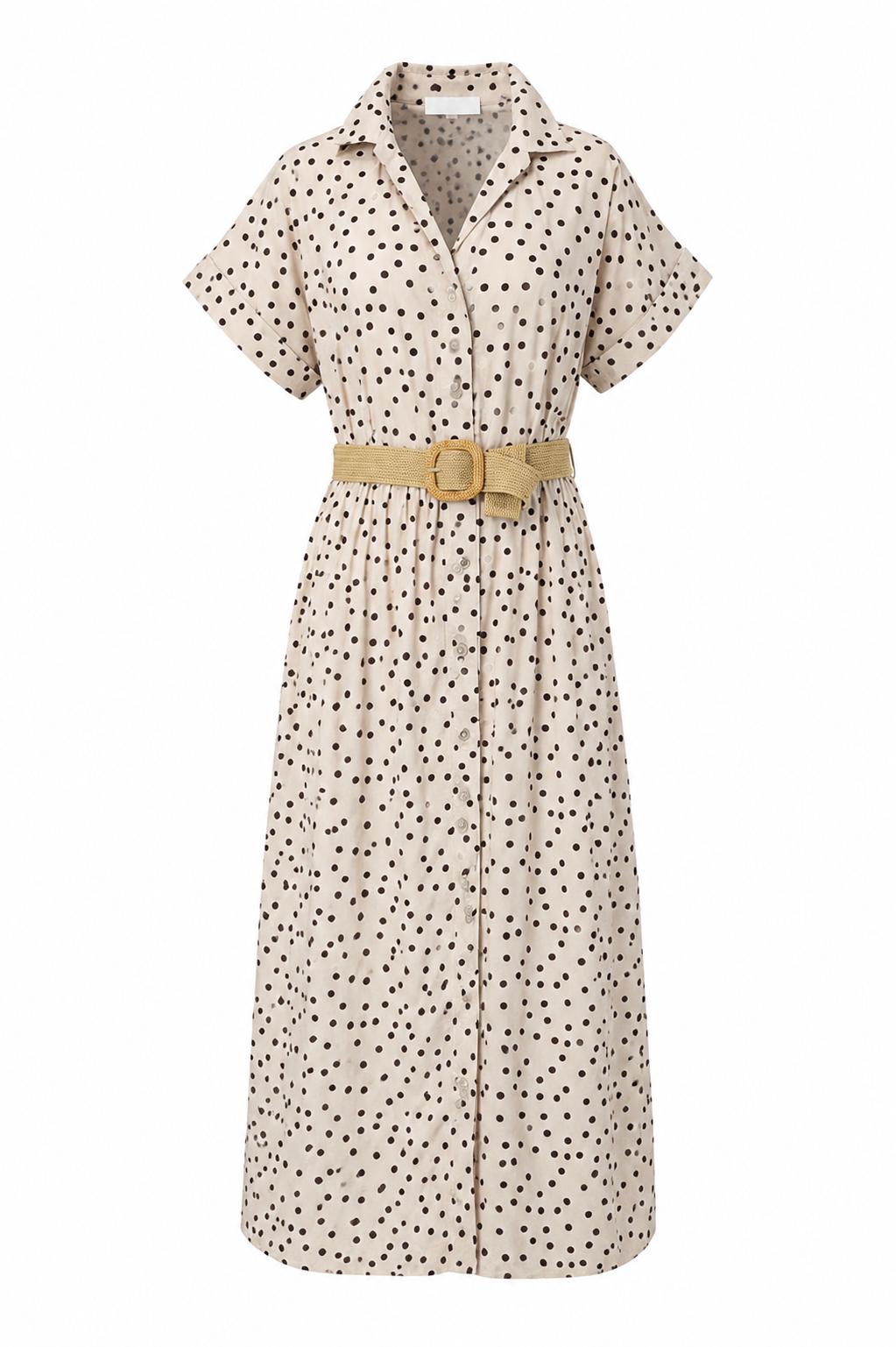 Hemdblusenkleid mit Dots
