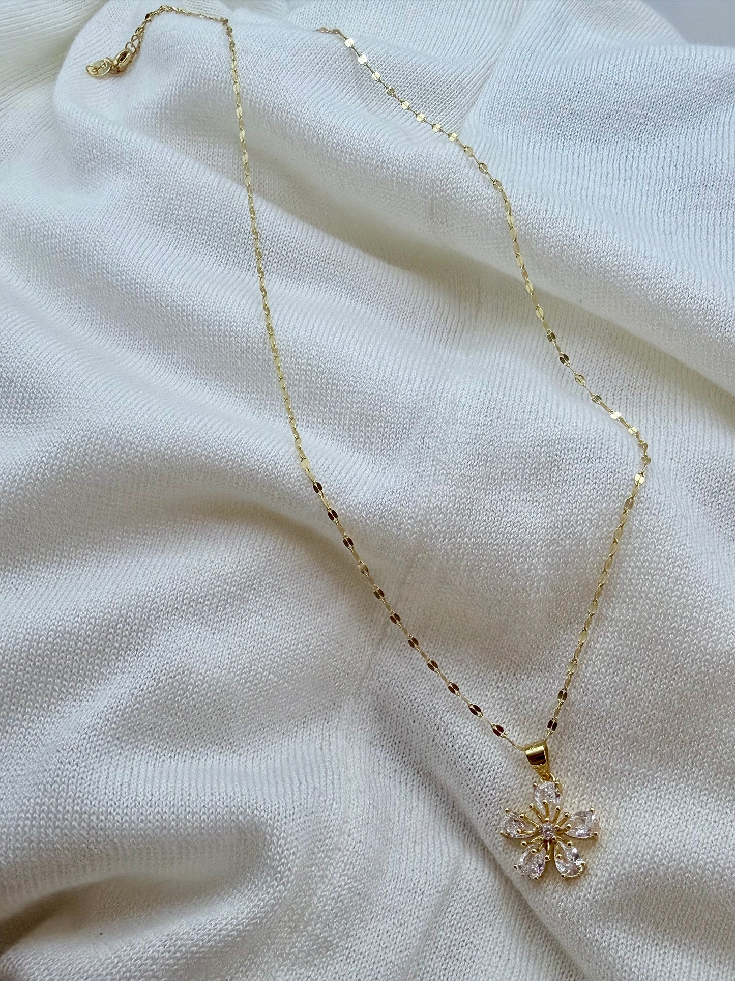 Sakura Flower Kette | 925 Echtsilber