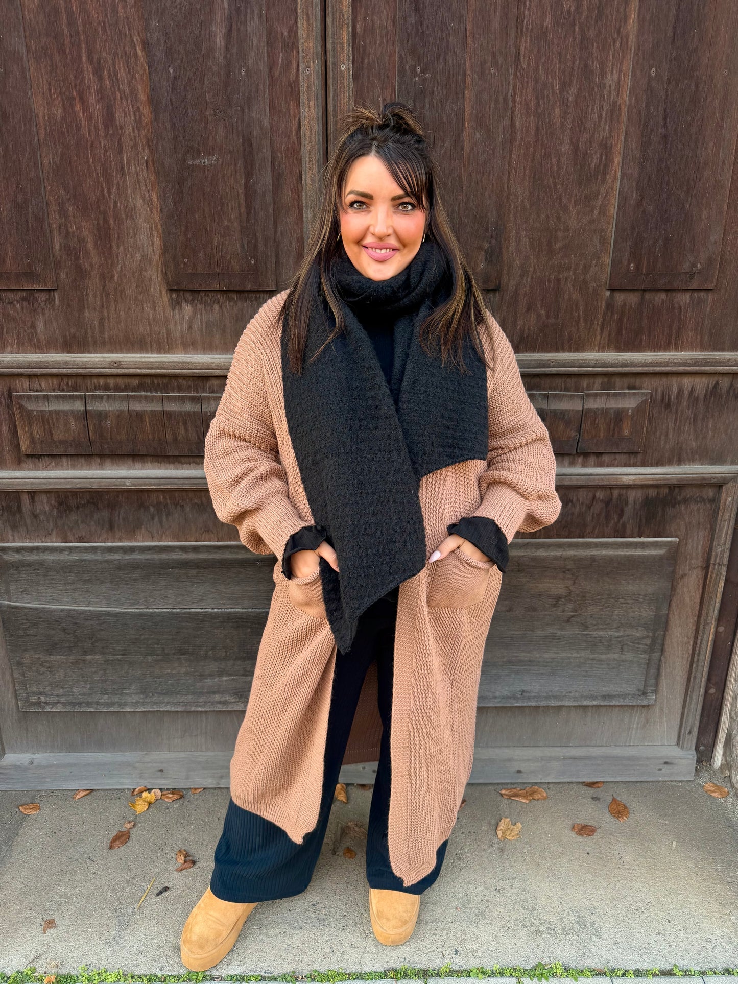 Cosy Knit Long Cardigan