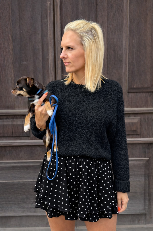 Chiffon Skort – Dotted Creamy