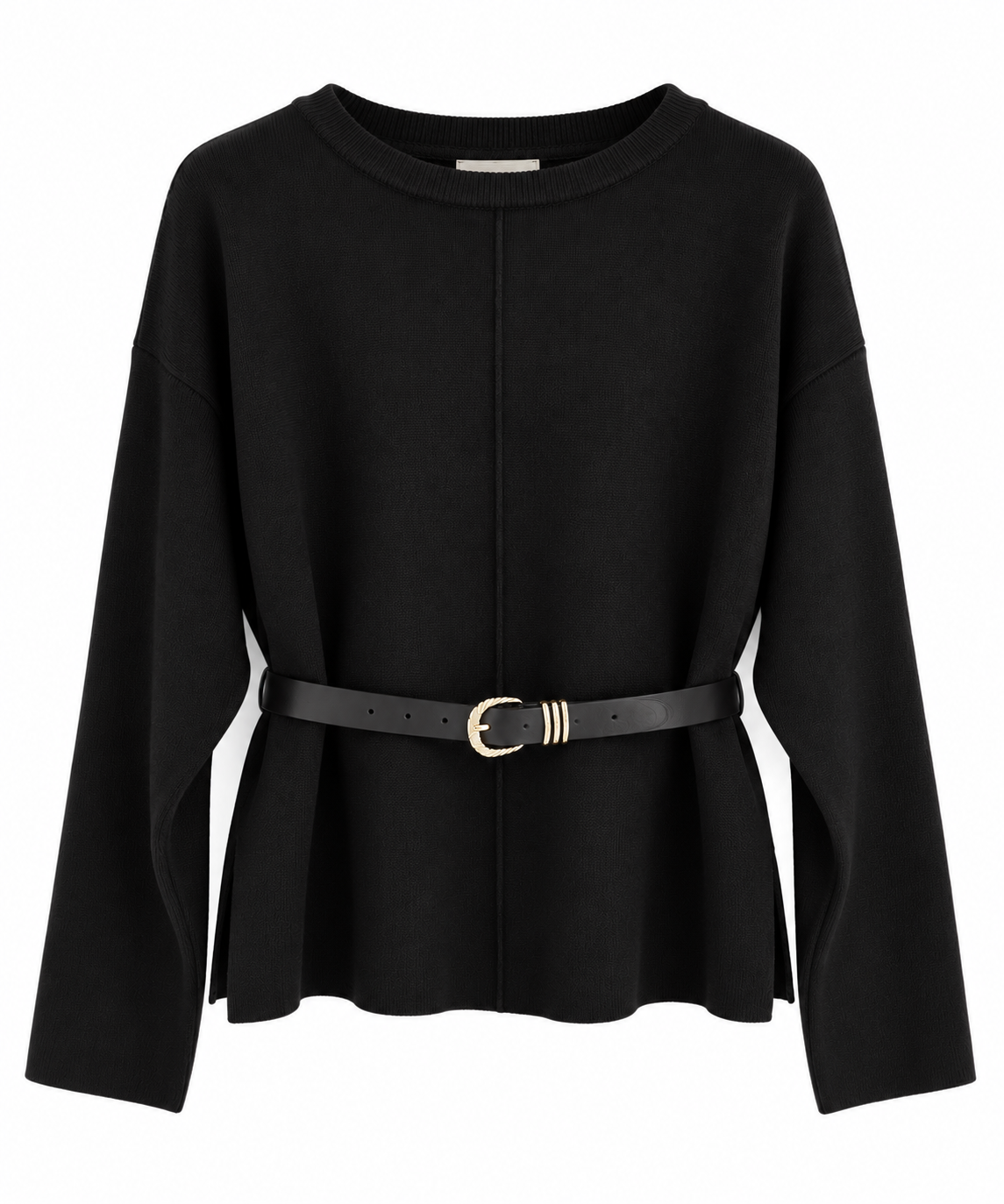 Gürtelpullover Chic