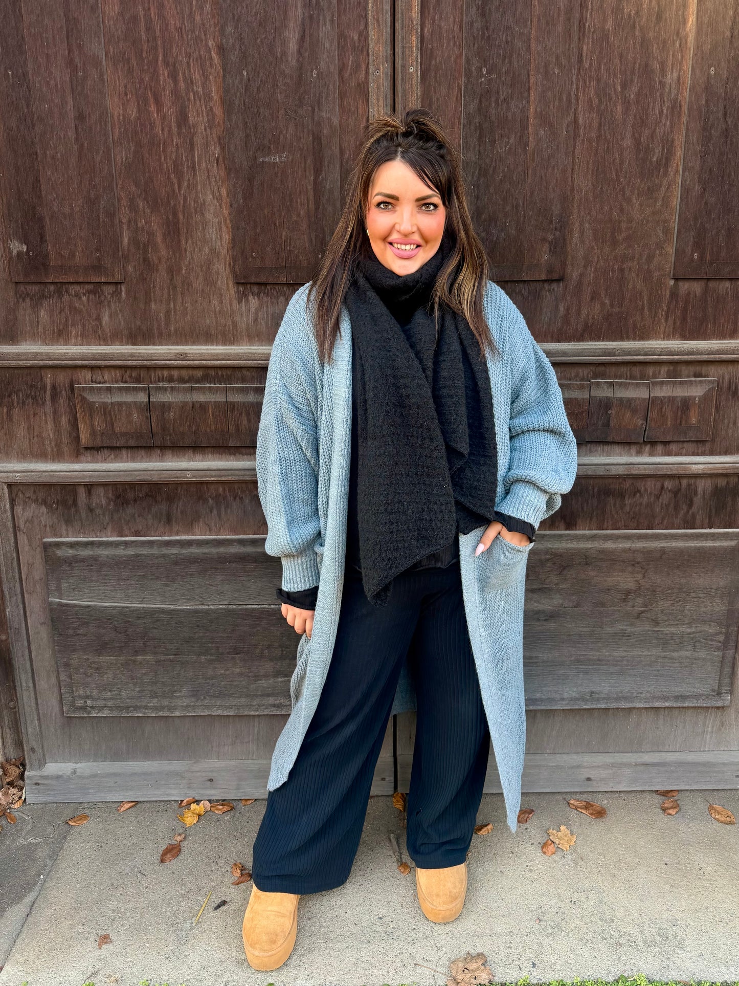 Cosy Knit Long Cardigan