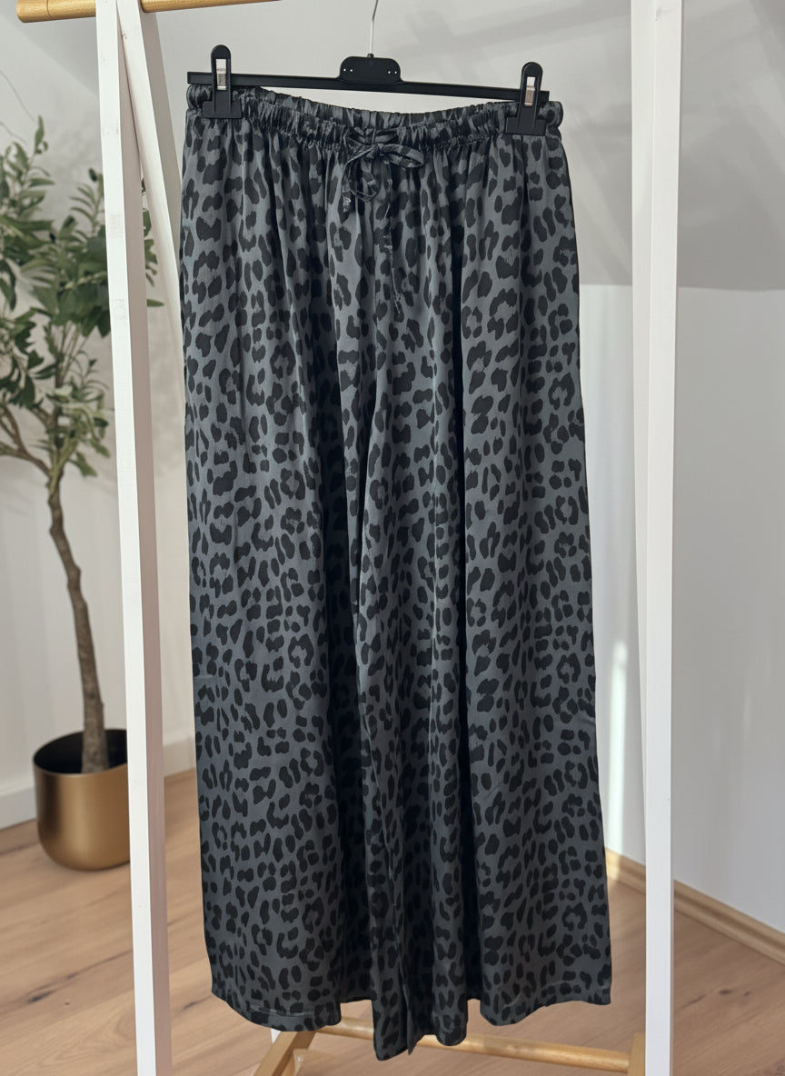 Satin Leo Pants – Luxe Comfort Edition