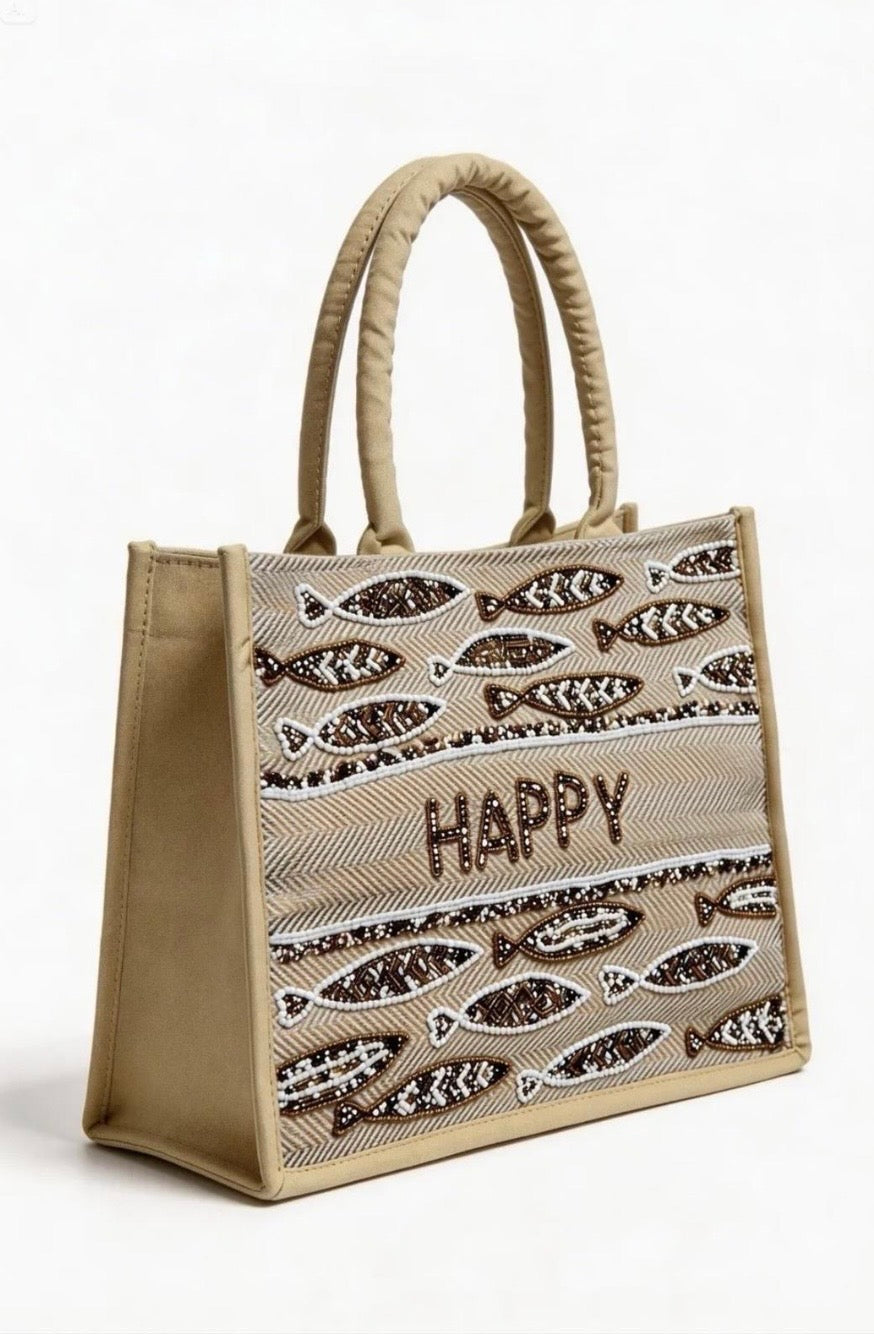Tasche mit Pailletten