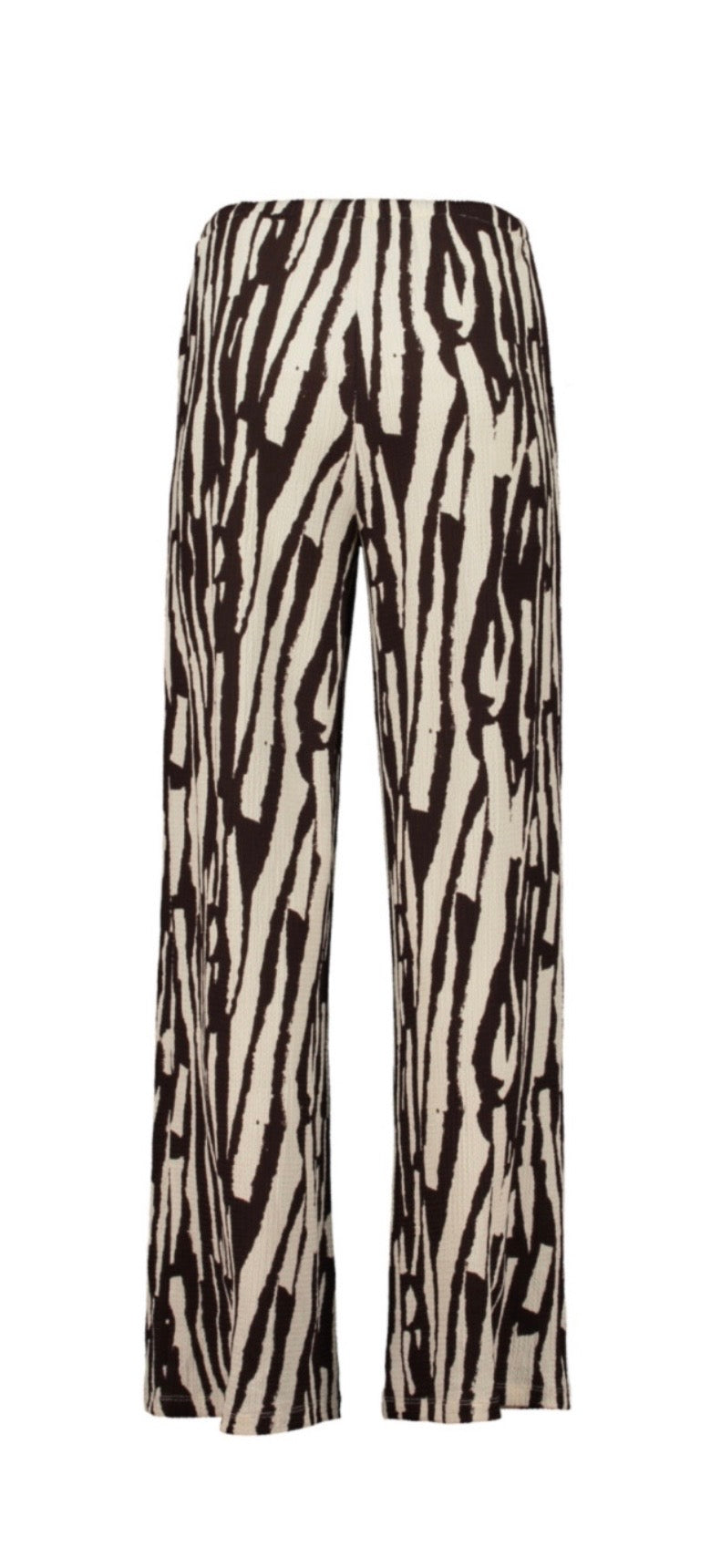 Luftige Palazzo Hose mit Animal Muster