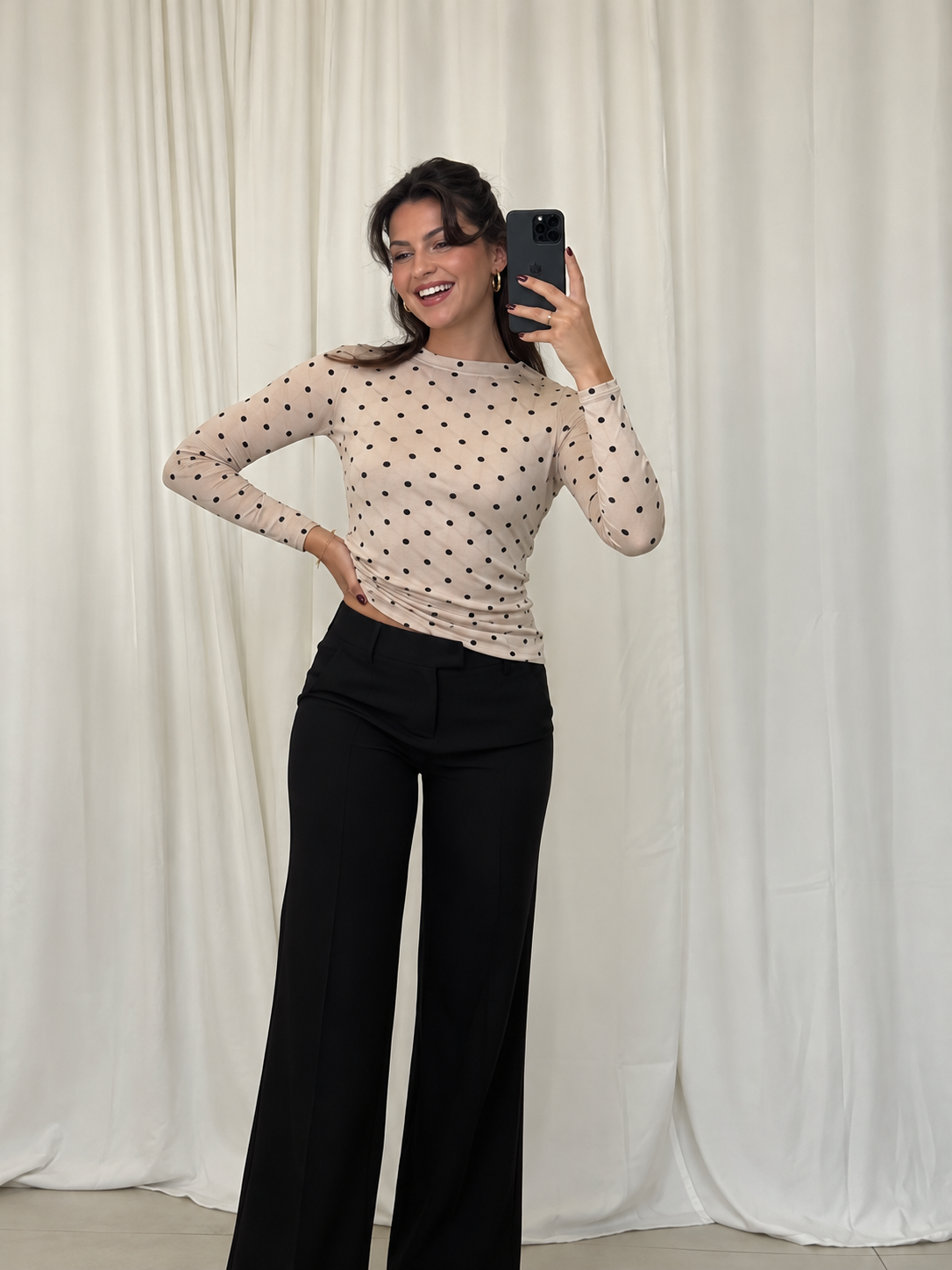 Polka Dot Longsleeve
