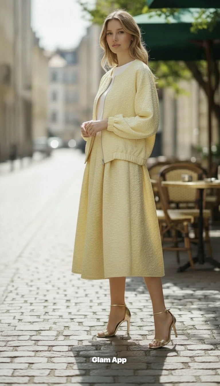 Satin Floral Bomber Jacke – strukturierte Trendjacke mit Blumenmotiv | Beige, Mint, Yellow, Rosé & Schwarz