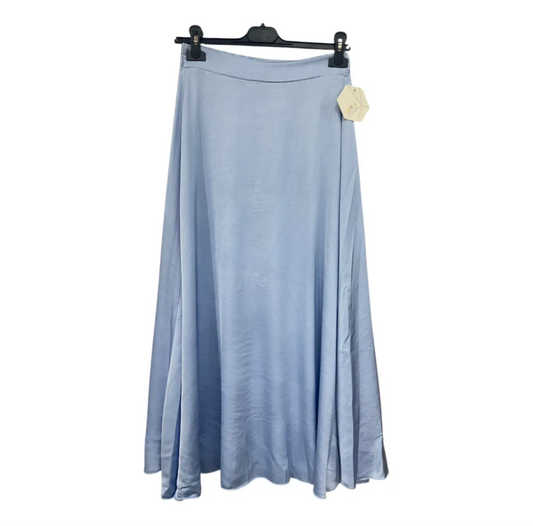 Fließender Satinrock in Pastellfarben | Eleganter Maxirock für Sommer & Frühling