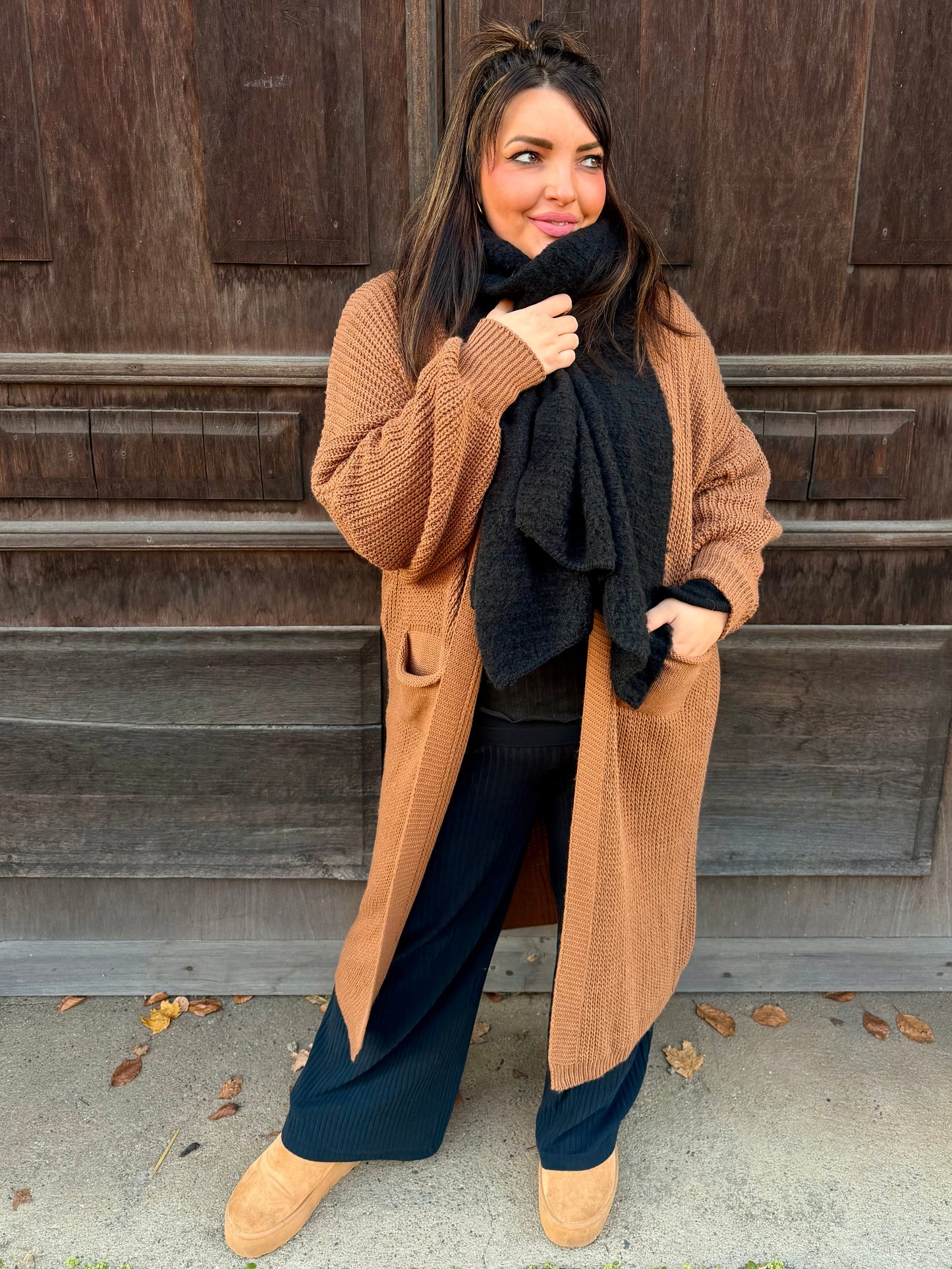 Cosy Knit Long Cardigan