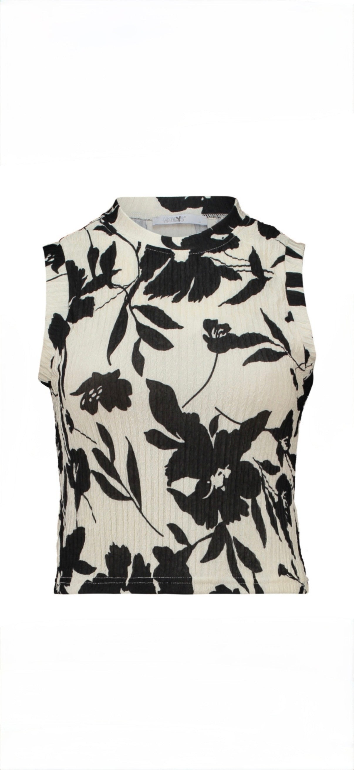 Structured Print Top – Tropical & Flower Edition