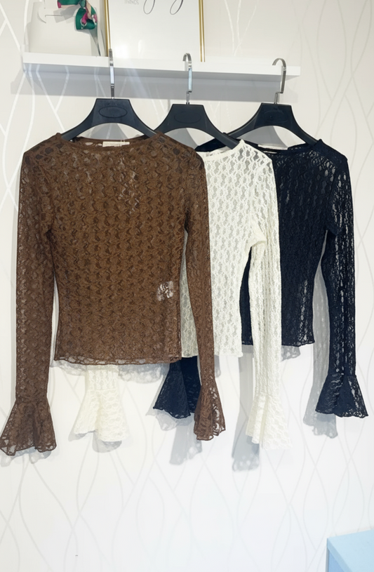 Stilvolle Spitzenshirt