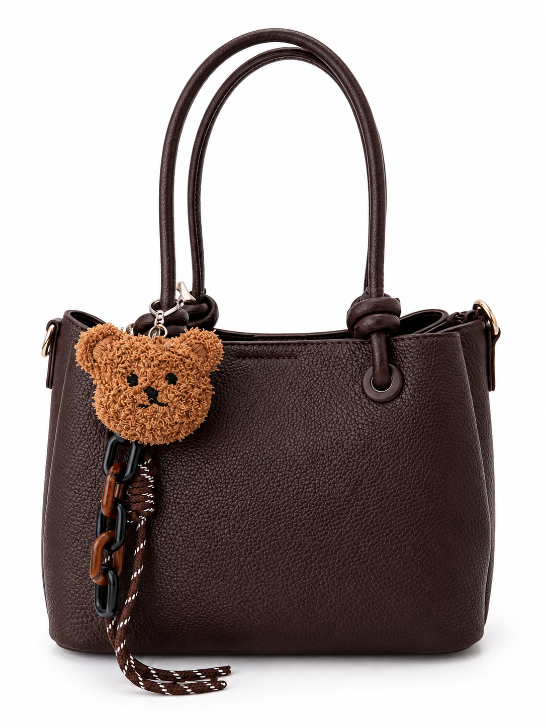 Elegante Handtasche in Schokoladenbraun – stilvoll & vielseitig