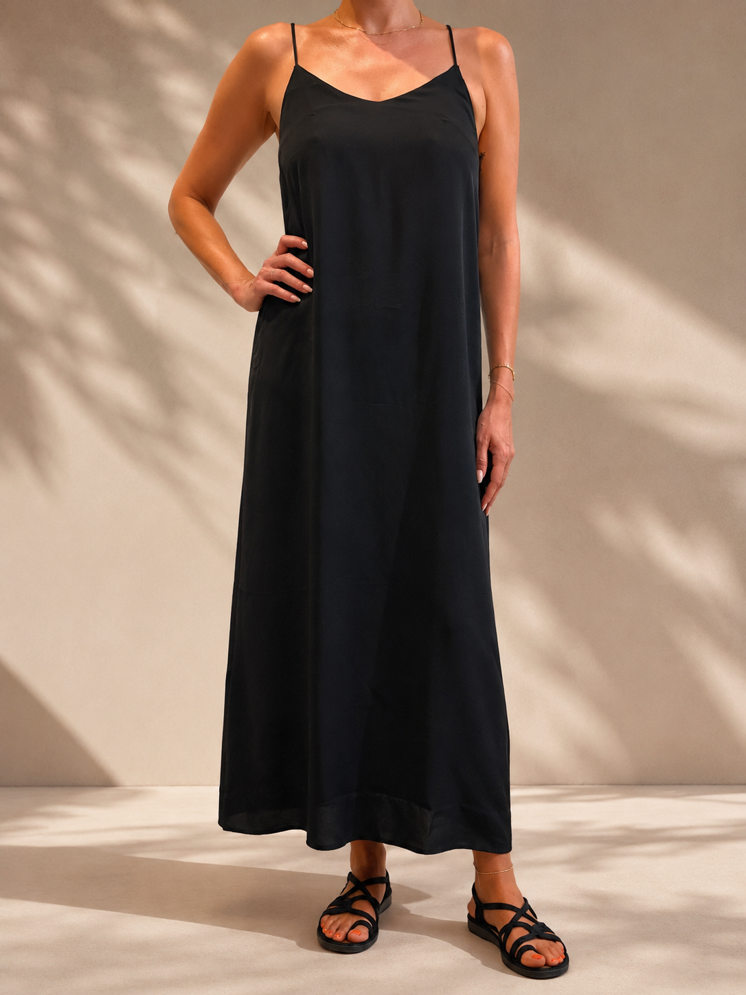 Slip-Dress „Midnight Flow“