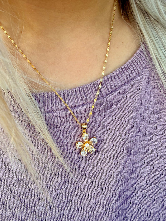 Sakura Flower Kette | 925 Echtsilber