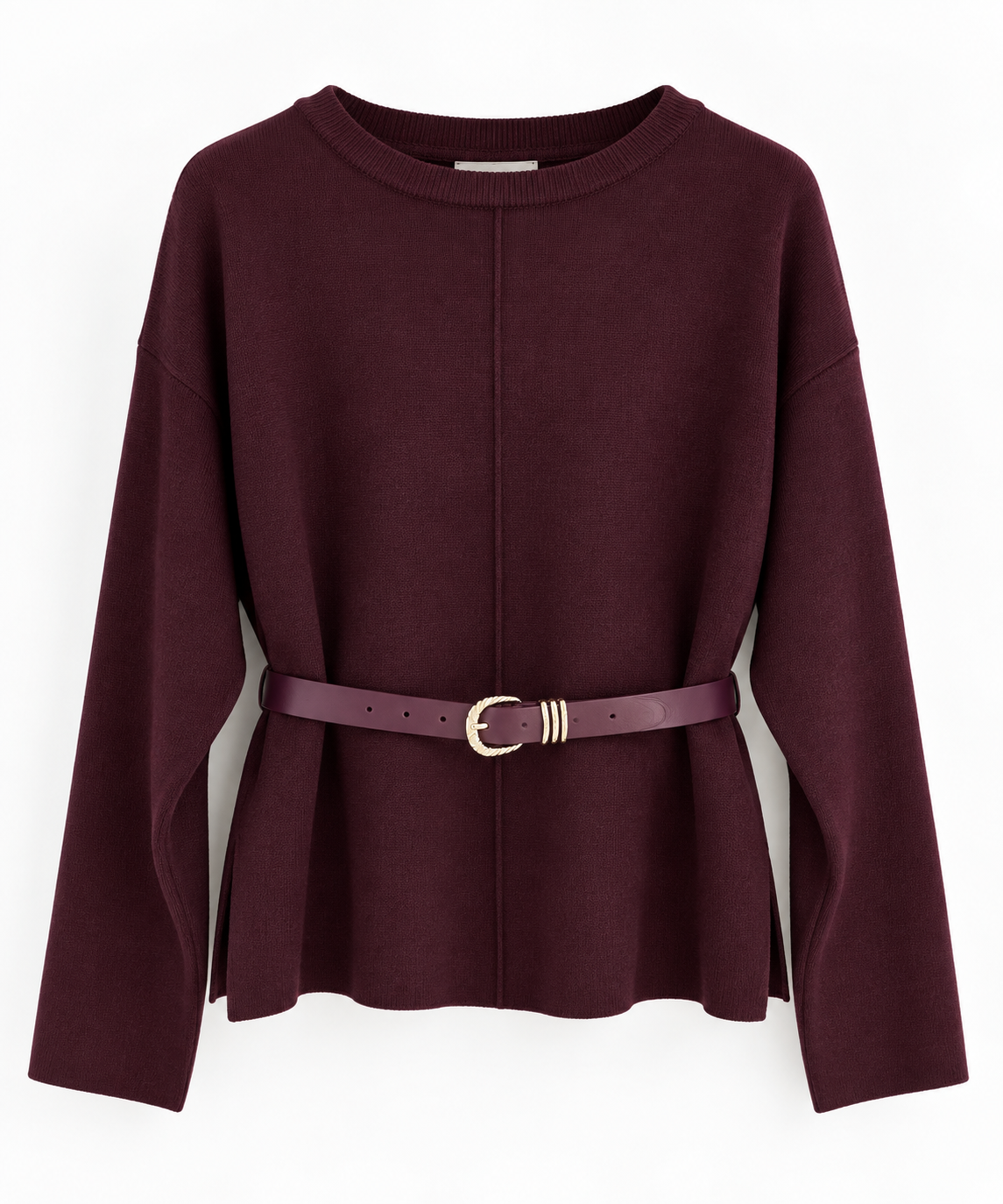 Gürtelpullover Chic