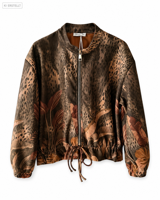 Made in Italy Jack mit Animal- & Botanical-Print