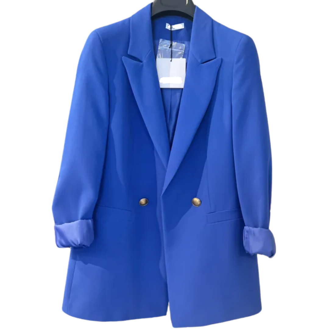 Eleganter Blazer – Zeitloser Chic für jeden Anlass - blau