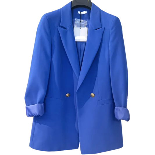 Eleganter Blazer – Zeitloser Chic für jeden Anlass - blau